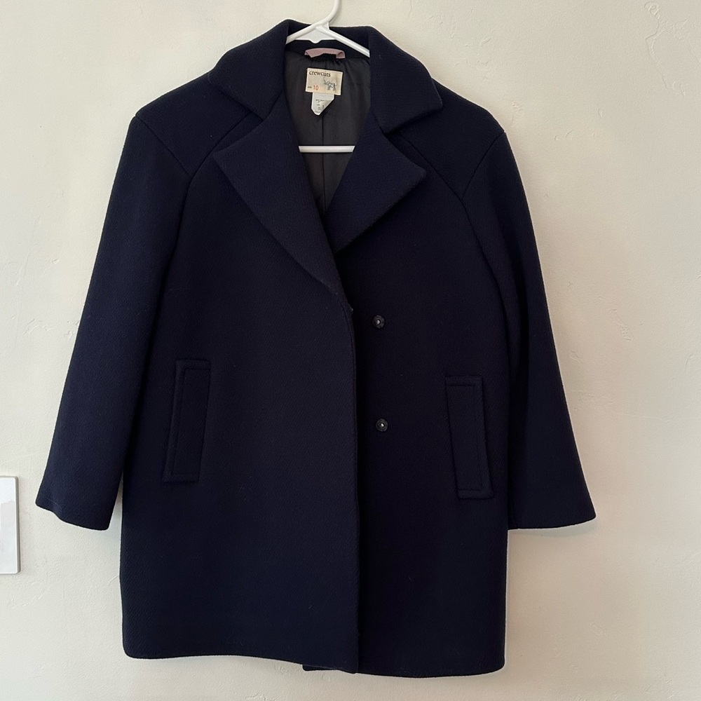 Crewcuts EUC Boys size 10 Wool Overcoat - RARE